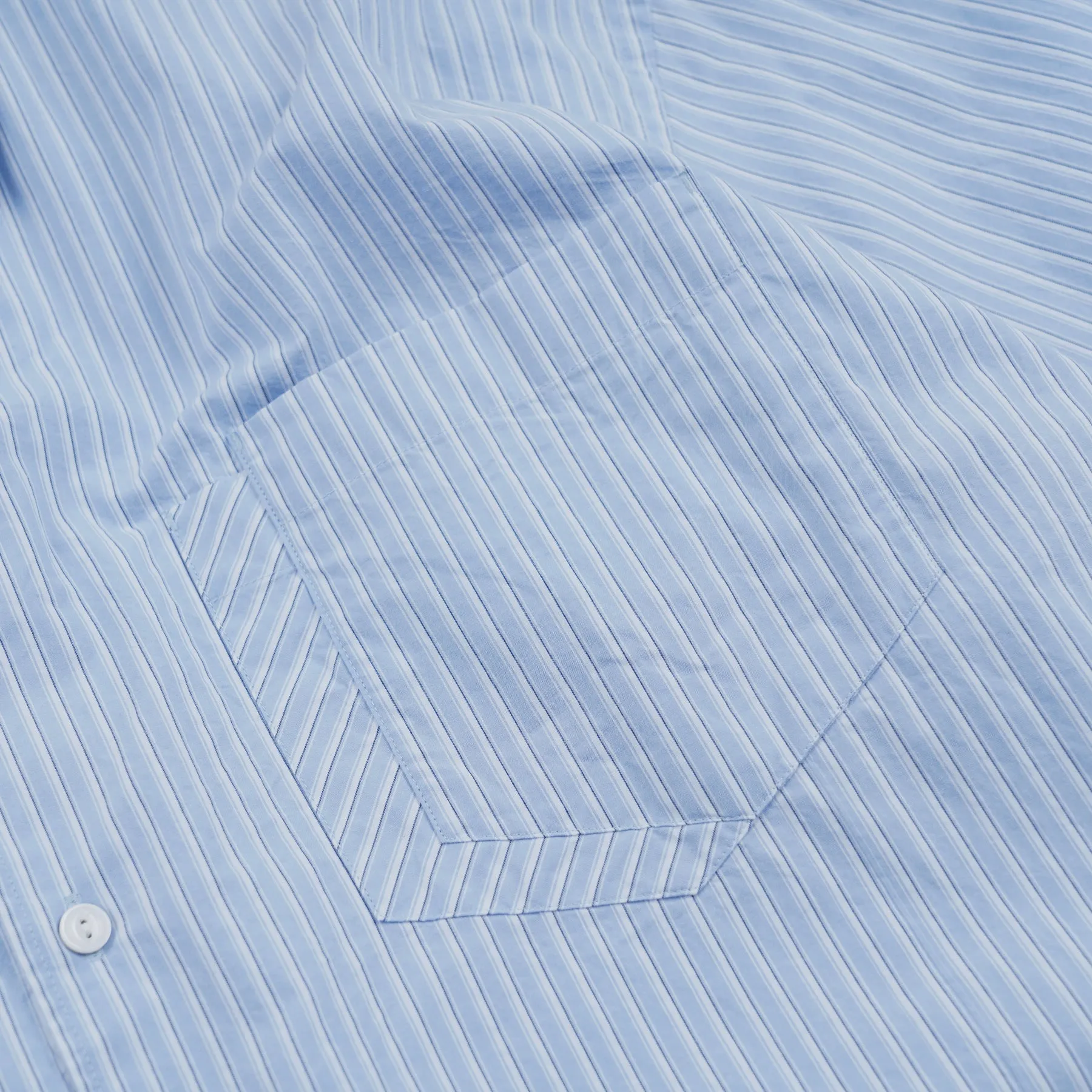 CLIPPING POCKET SHIRT - BLUE STRIPE sold by FrizmWORKS product image thumbnail 5