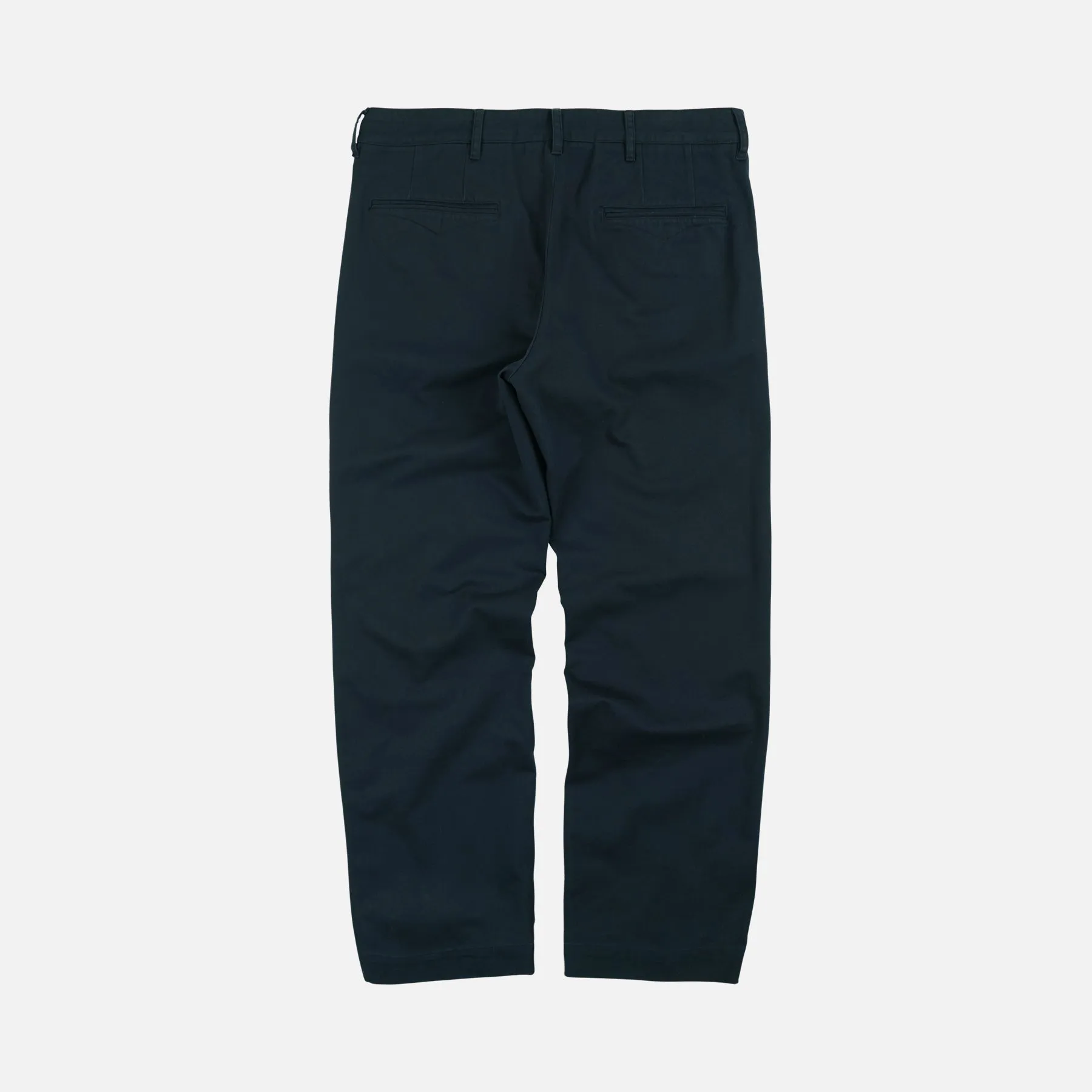 WASHED OFFICER CHINO PANTS - NAVY sold by FrizmWORKS product image thumbnail 2