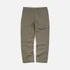 WASHED OFFICER CHINO PANTS - MUD sold by FrizmWORKS