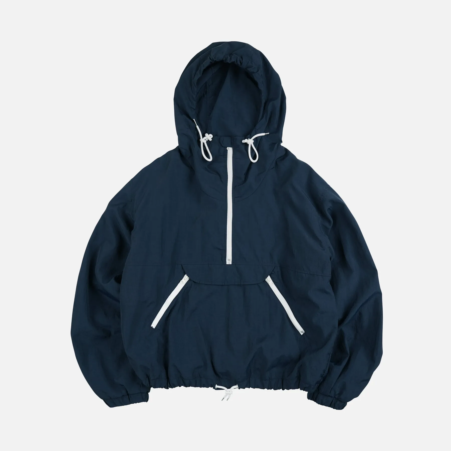 MONDRIAN LIGHT ANORAK PARKA - NAVY sold by FrizmWORKS