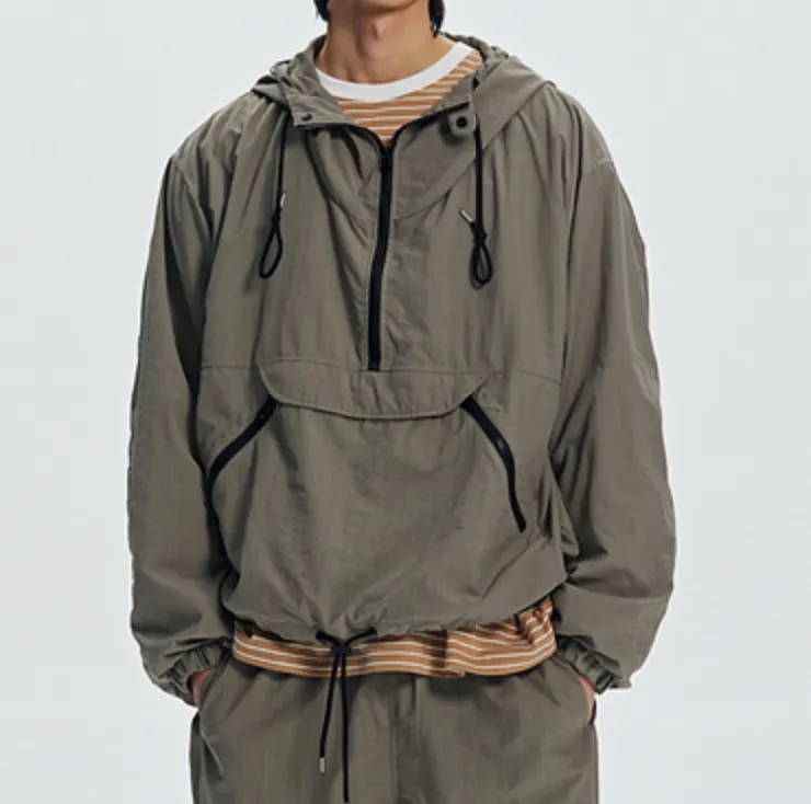 MONDRIAN LIGHT ANORAK PARKA - MUD sold by FrizmWORKS product image thumbnail 3