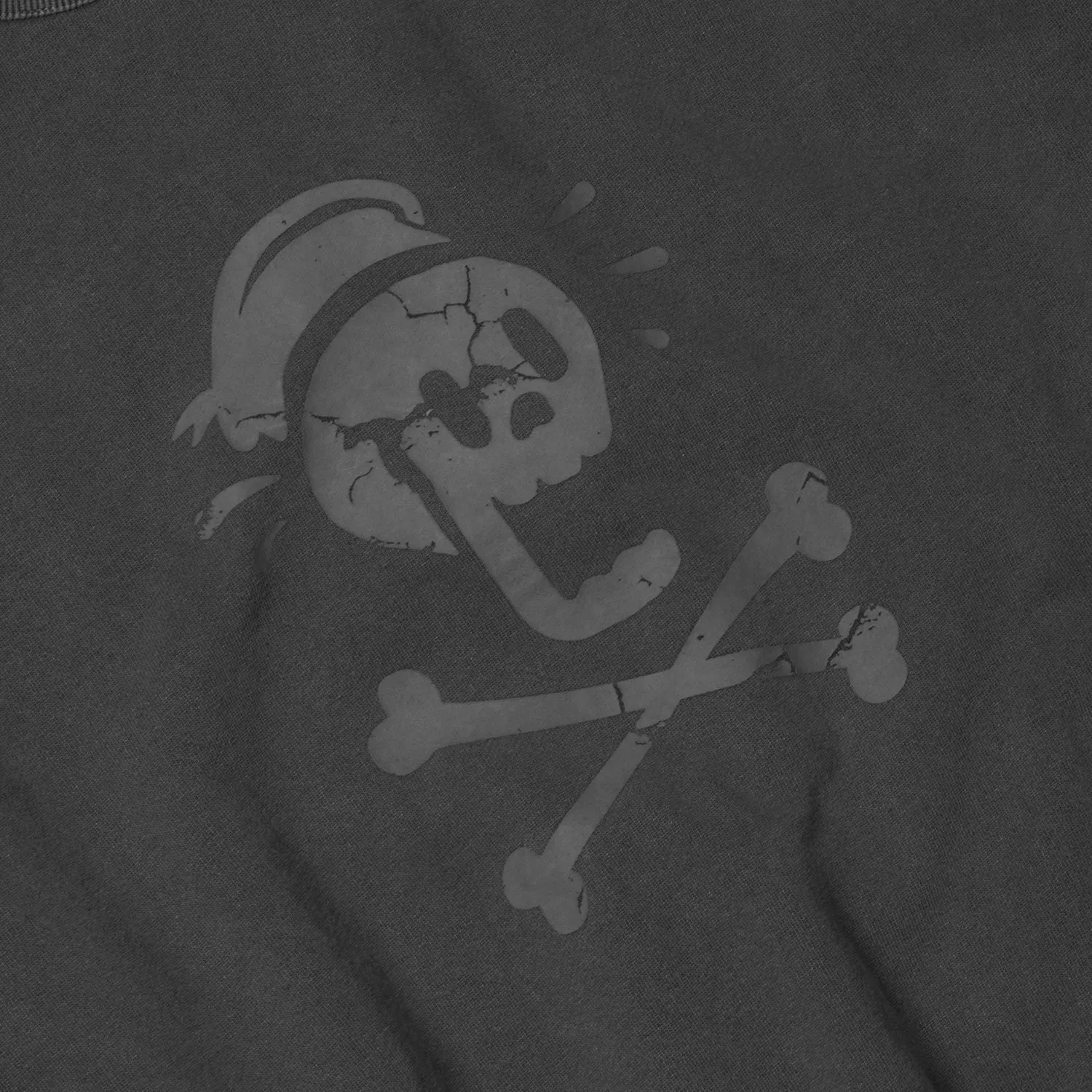 BLACK FLAG PIGMENT DYEING SWEATSHIRT - CHARCOAL sold by FrizmWORKS product image thumbnail 4