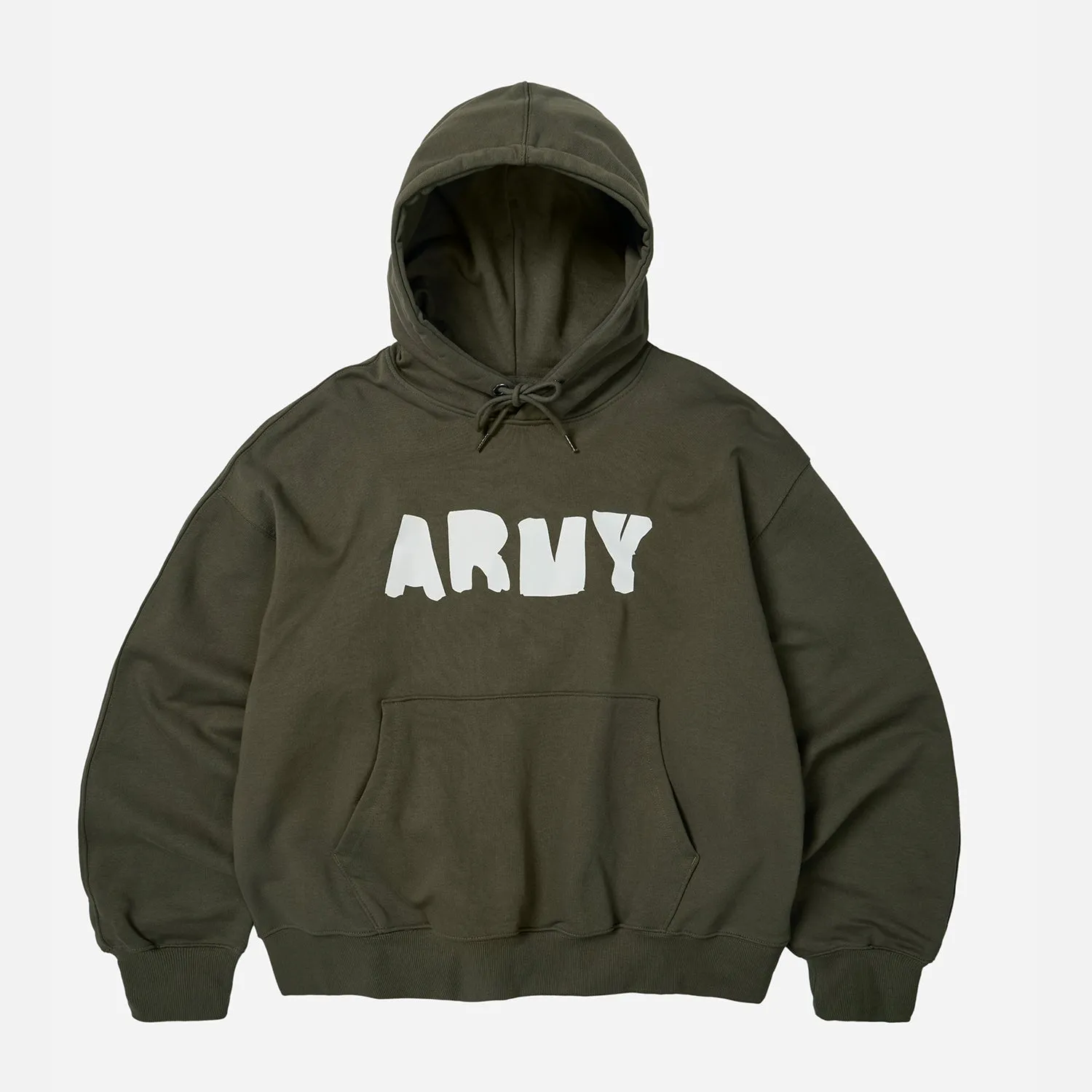 US ARMED FORCES POP OVER HOODIE - OLIVE sold by FrizmWORKS