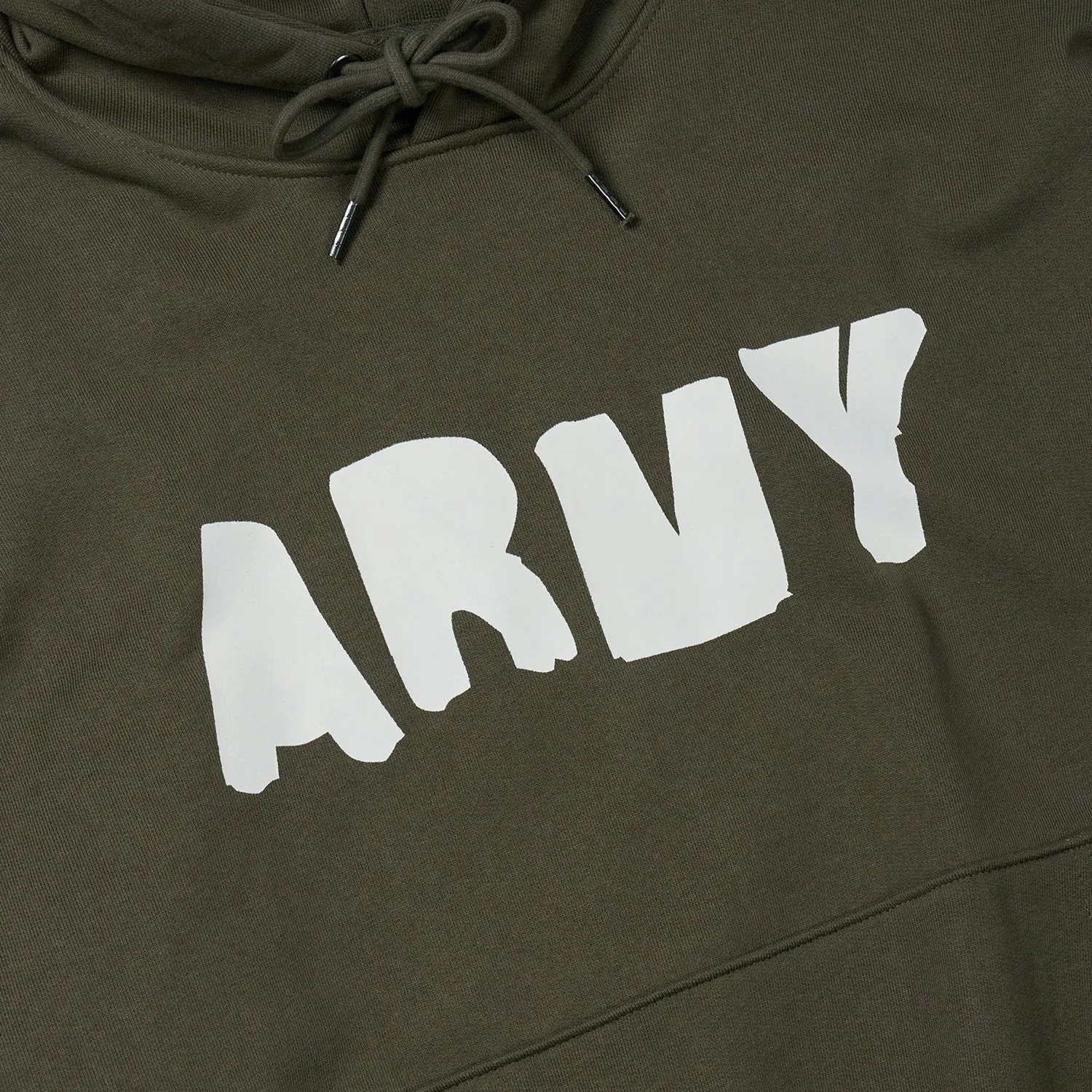US ARMED FORCES POP OVER HOODIE - OLIVE sold by FrizmWORKS product image thumbnail 4