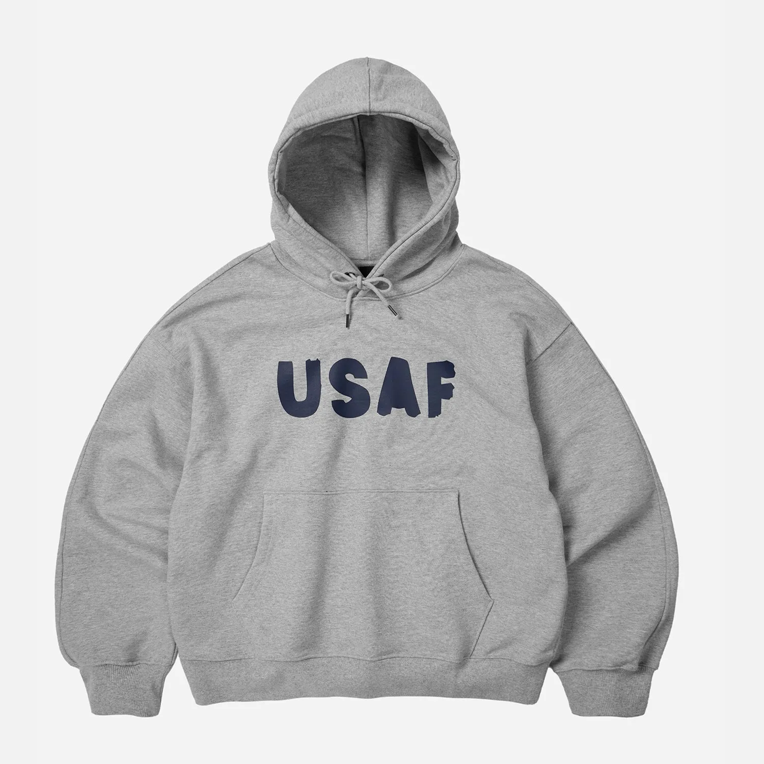 US ARMED FORCES POP OVER HOODIE - GREY sold by FrizmWORKS
