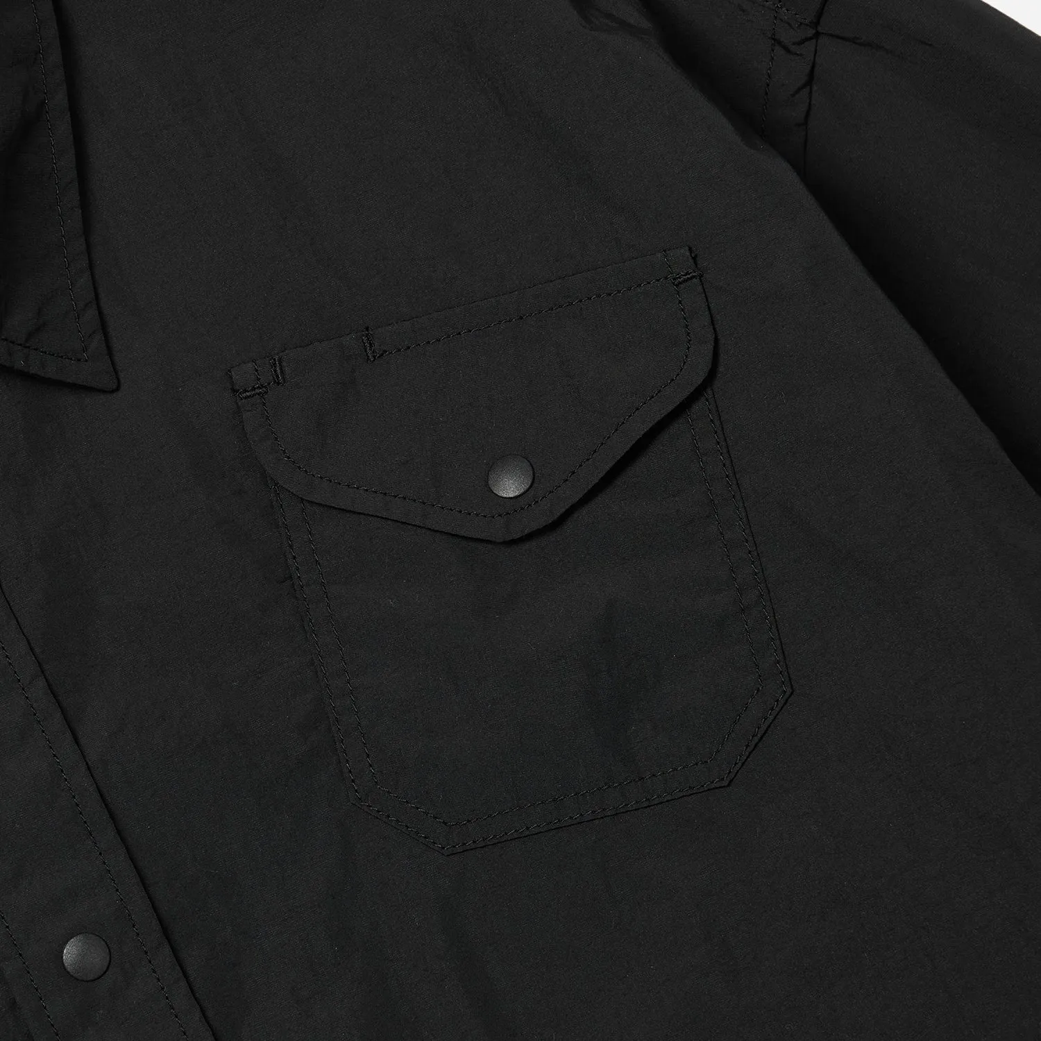 NYLON UTILITY POCKET OVERSHIRT - BLACK sold by FrizmWORKS product image thumbnail 5