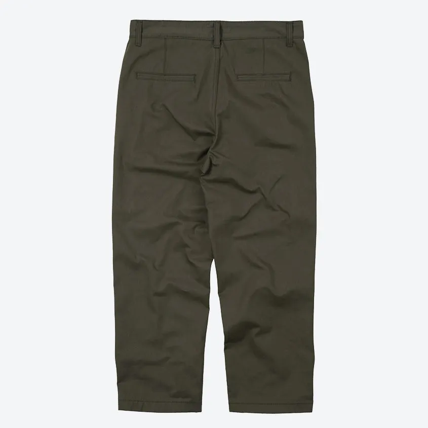 OG HAWORTH ONE TUCK PANTS - OLIVE sold by FrizmWORKS product image thumbnail 2