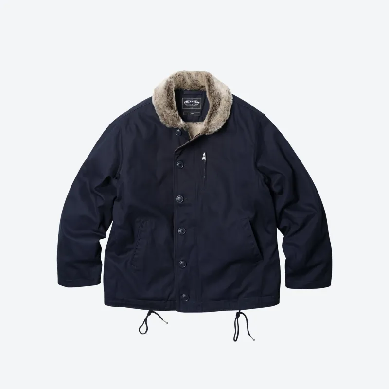 EDGAR N-1 DECK JACKET - NAVY made by FrizmWORKS