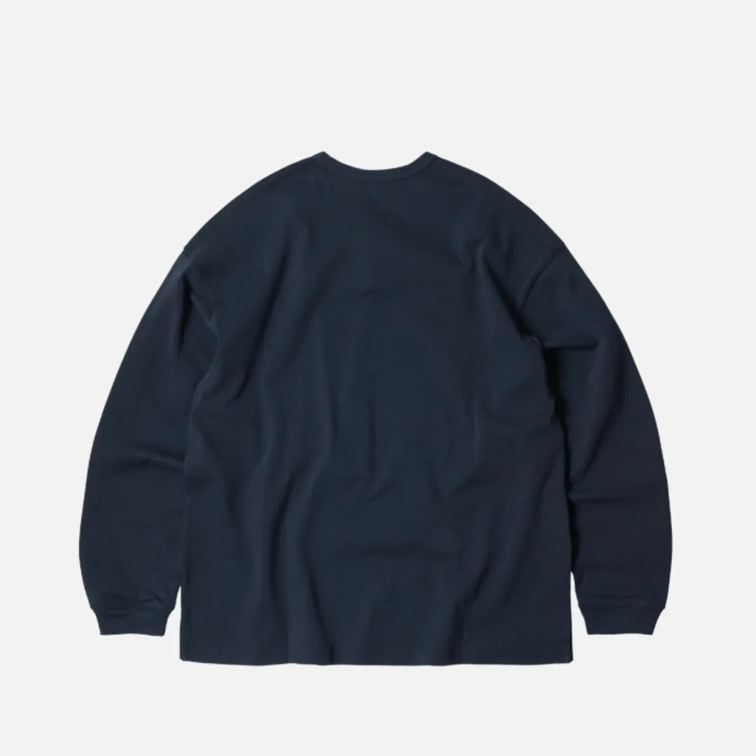 OG DOUBLE RIB L/S T-SHIRT - NAVY sold by FrizmWORKS product image thumbnail 2