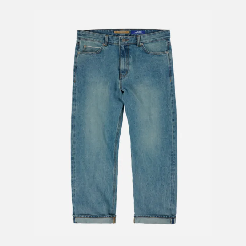 OG SELVEDGE REGULAR DENIM JEANS - LIGHT BLUE sold by FrizmWORKS