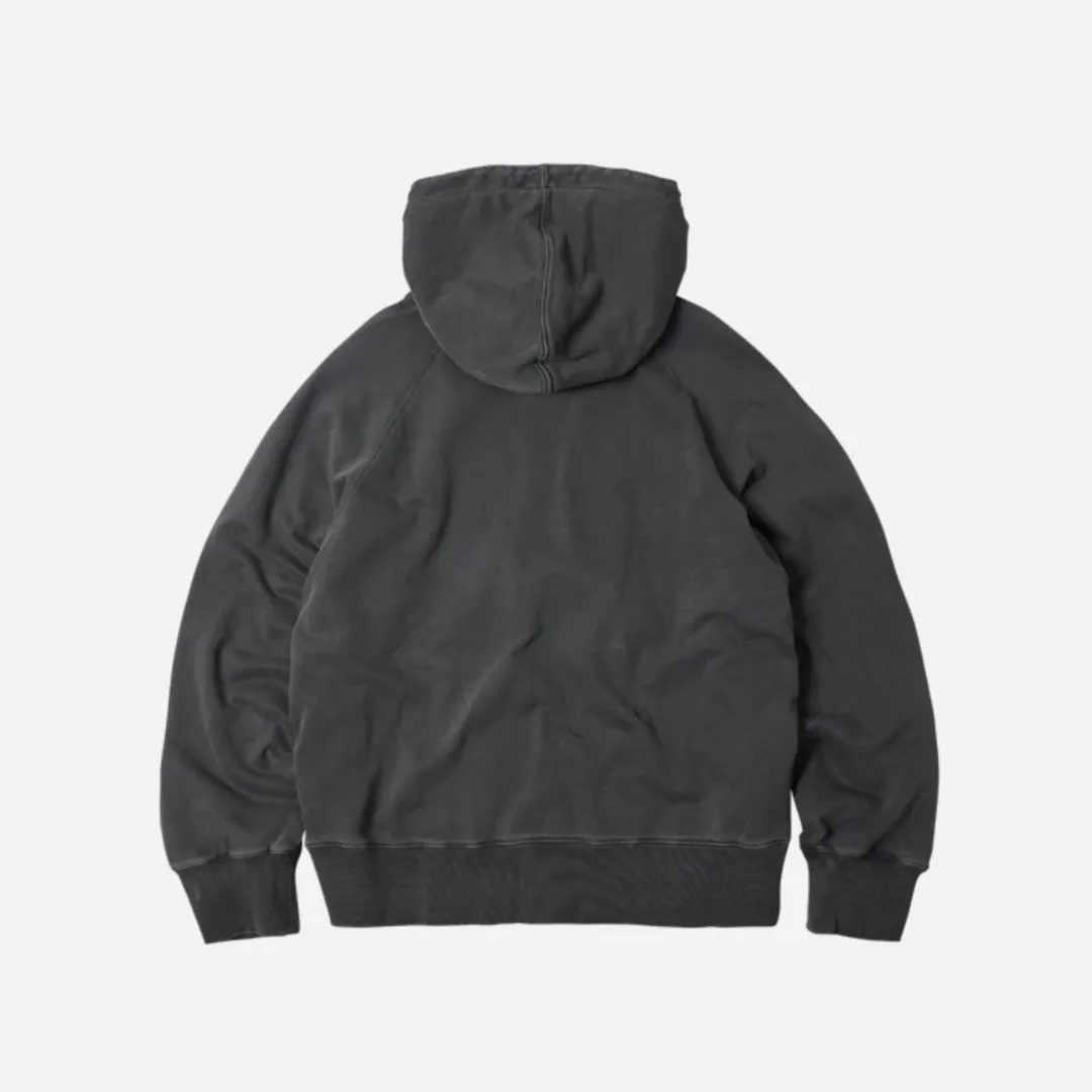 OG PIGMENT DYEING HOOD ZIPUP HOODIE - CHARCOAL sold by FrizmWORKS product image thumbnail 2