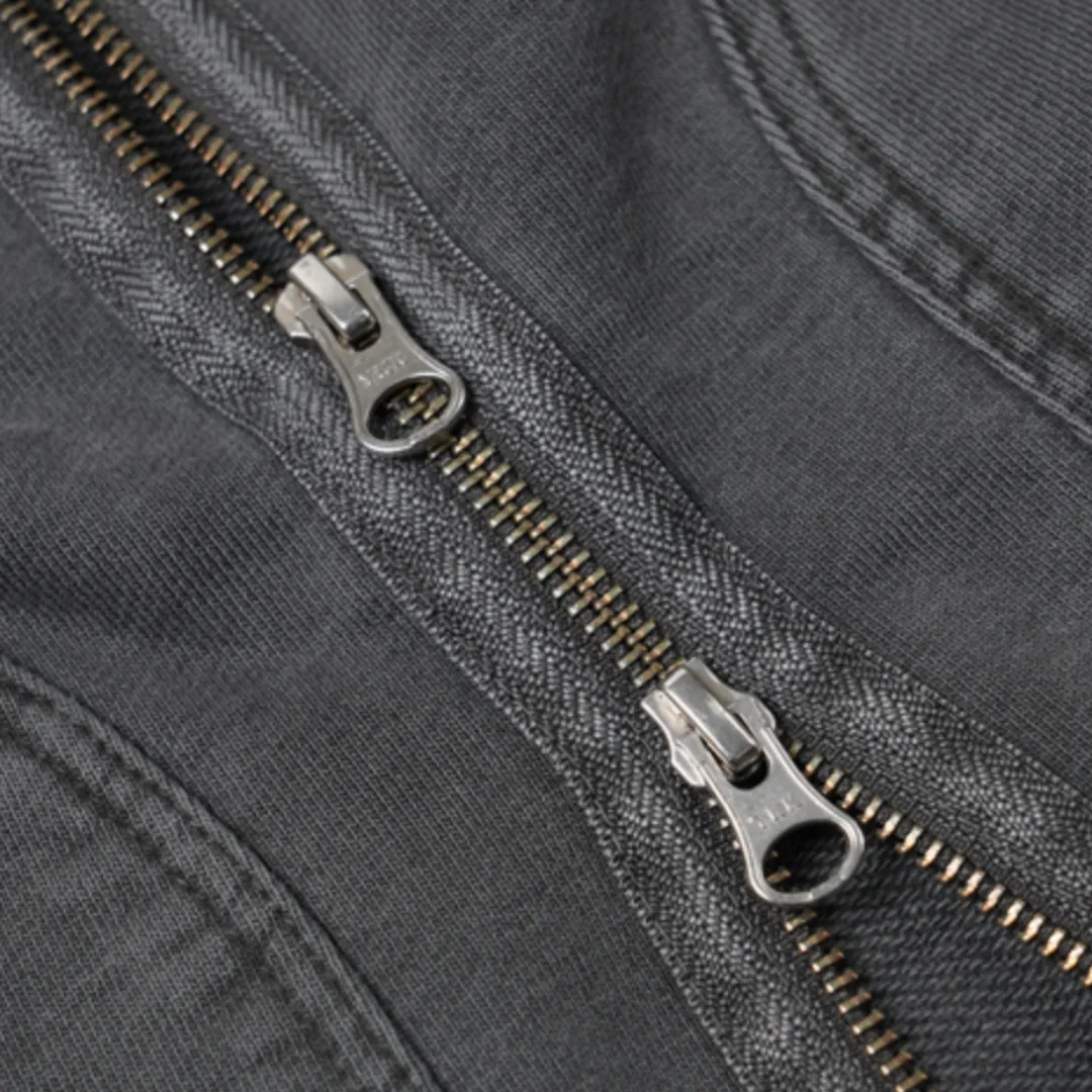 OG PIGMENT DYEING HOOD ZIPUP HOODIE - CHARCOAL sold by FrizmWORKS product image thumbnail 4