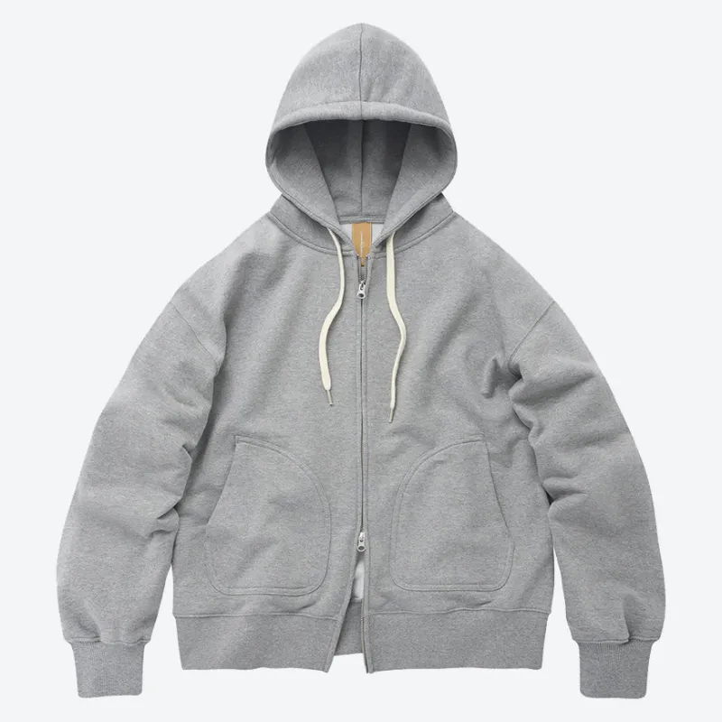 OG HEAVYWEIGHT HOOD ZIPUP PARKA - GRAY sold by FrizmWORKS