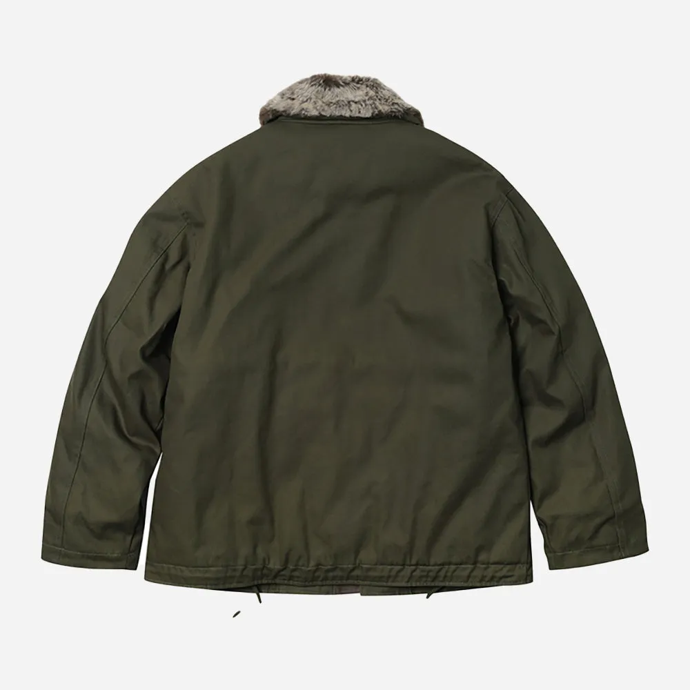 EDGAR N-1 DECK JACKET - OLIVE sold by FrizmWORKS product image thumbnail 2