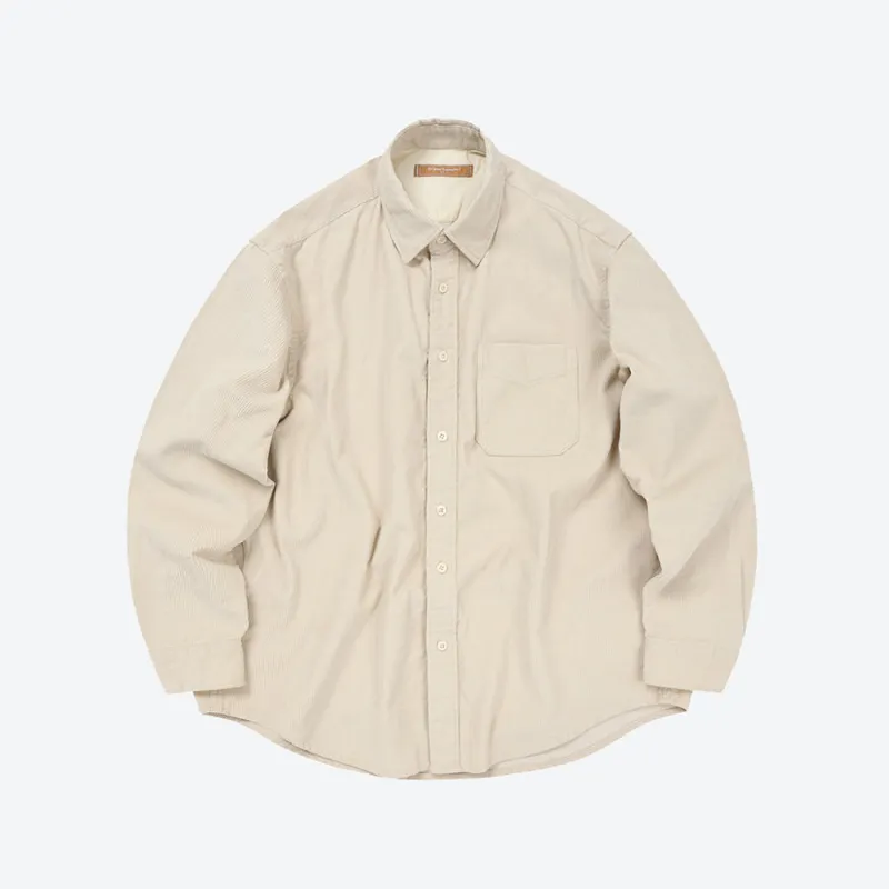 OG Corduroy Shirt - Ivory made by FrizmWORKS