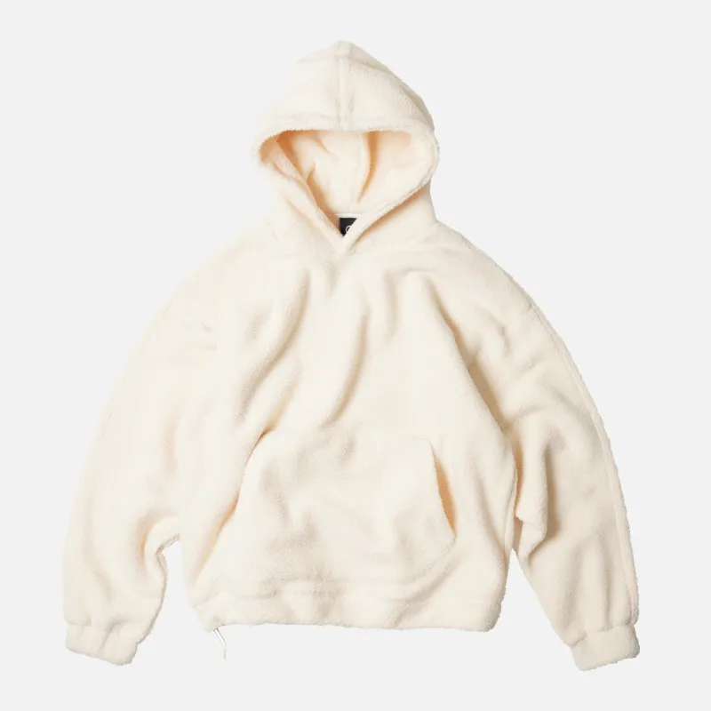 GRIZZLY FLEECE PULLOVER HOODIE - CREAM sold by FrizmWORKS