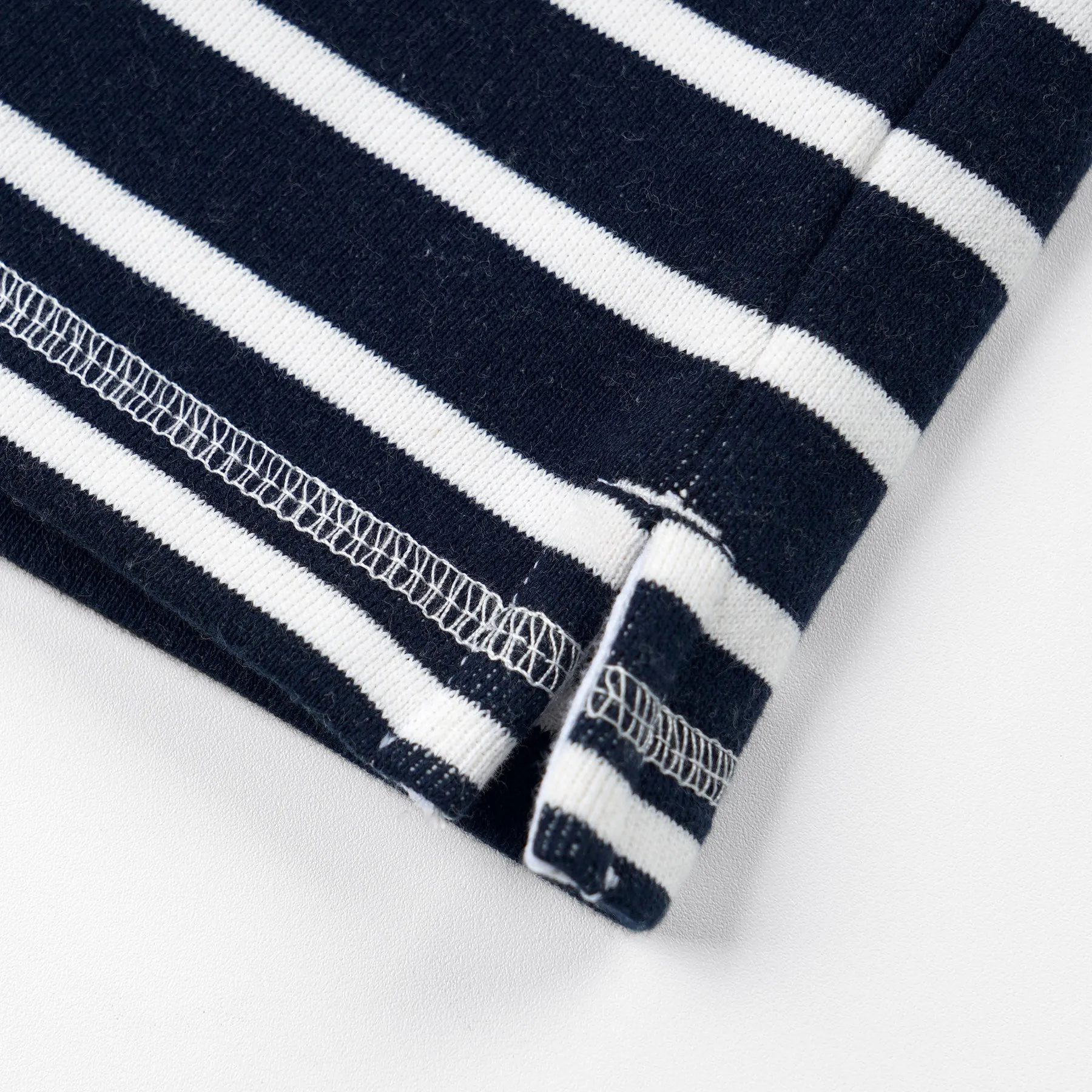 LOOP PATCH L/S T-SHIRT - STRIPE NAVY sold by FrizmWORKS product image thumbnail 5