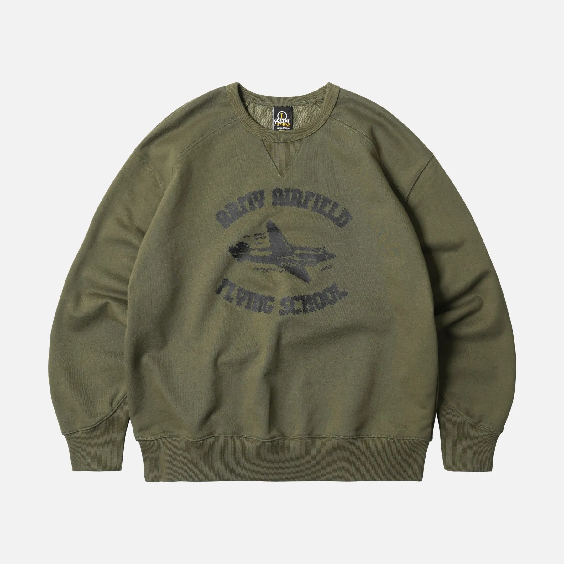 ARMY AIRFIELD SWEATSHIRT - OLIVE sold by FrizmWORKS