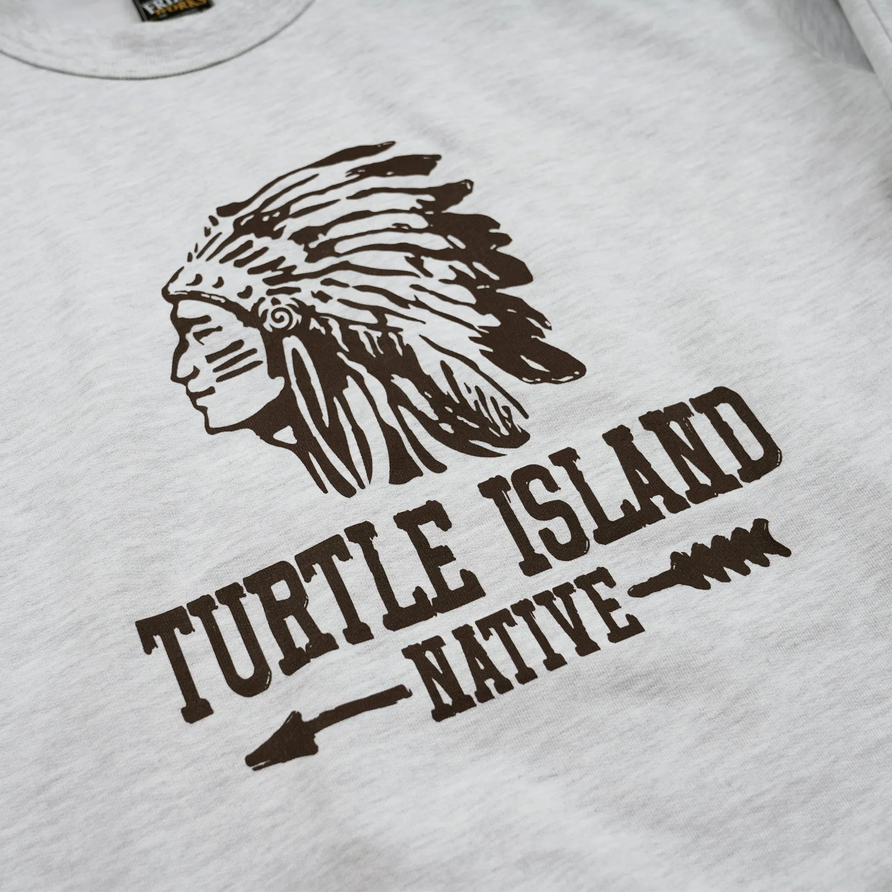 TURTLE ISLAND SWEATSHIRT - WHITE MELANGE sold by FrizmWORKS product image thumbnail 4
