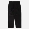 CORDUROY WIDE ONE TUCK PANTS - CHARCOAL sold by FrizmWORKS