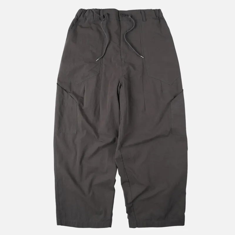 FOLD FATIGUE WIDE PANTS - CHARCOAL sold by FrizmWORKS
