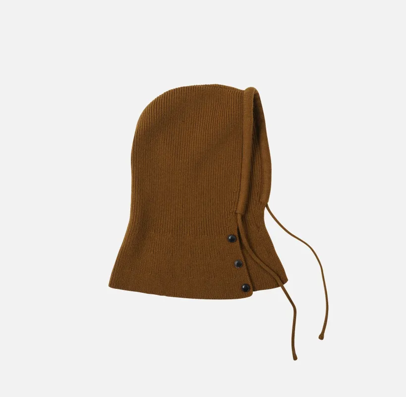 MERINO WOOL BALACLAVA - CARAMEL sold by FrizmWORKS
