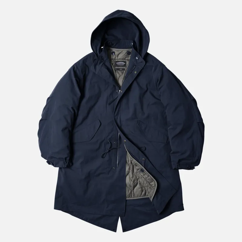 VINCENT M1965 FISHTAIL 2 IN 1 PARKA JACKET - NAVY sold by FrizmWORKS