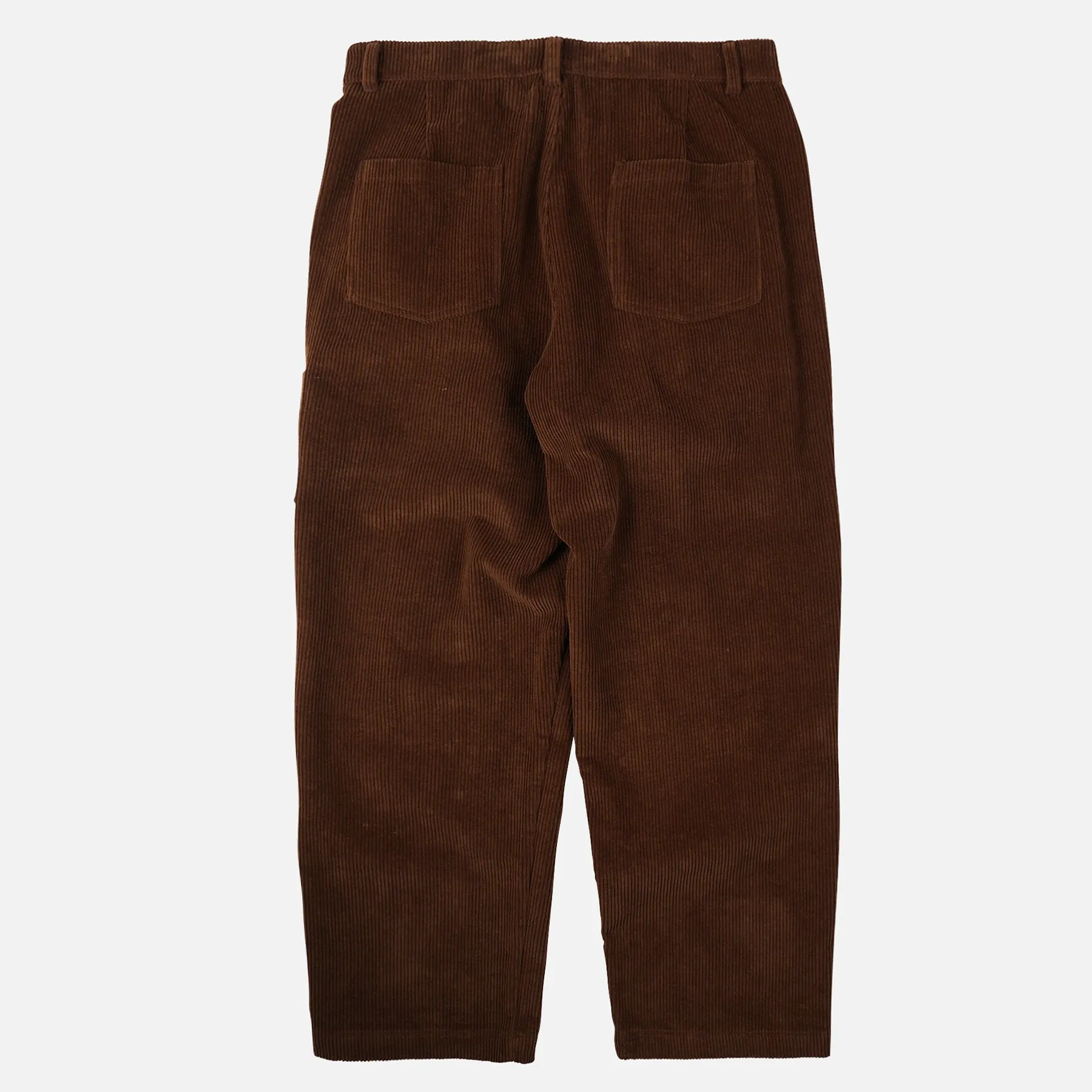 CORDUROY WIDE ONE TUCK PANTS - BROWN sold by FrizmWORKS product image thumbnail 2