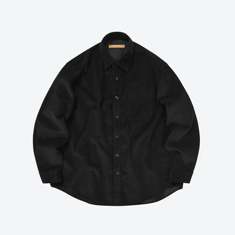 OG Corduroy Shirt - Black made by FrizmWORKS