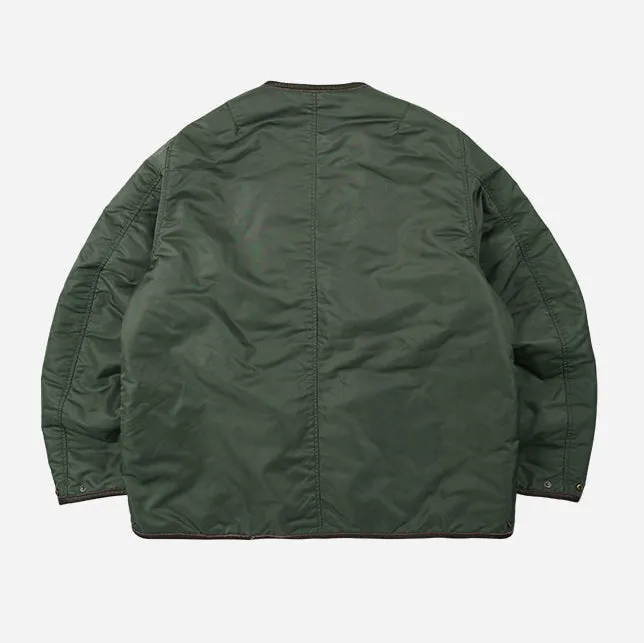 REVERSIBLE MA-1 LINER JACKET - OLIVE sold by FrizmWORKS product image thumbnail 3
