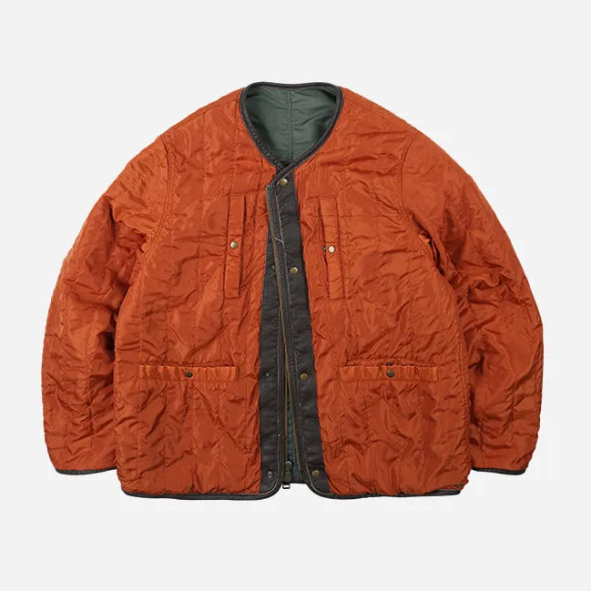 REVERSIBLE MA-1 LINER JACKET - OLIVE sold by FrizmWORKS product image thumbnail 4