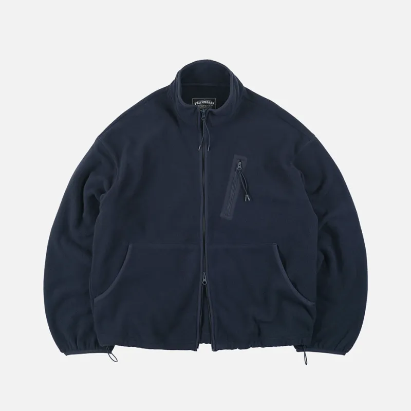 POLAR FLEECE JACKET - NAVY sold by FrizmWORKS
