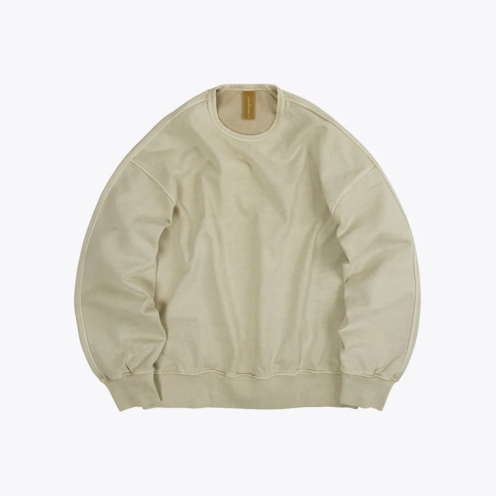 OG PIGMENT DYEING SWEATSHIRT - BEIGE sold by FrizmWORKS