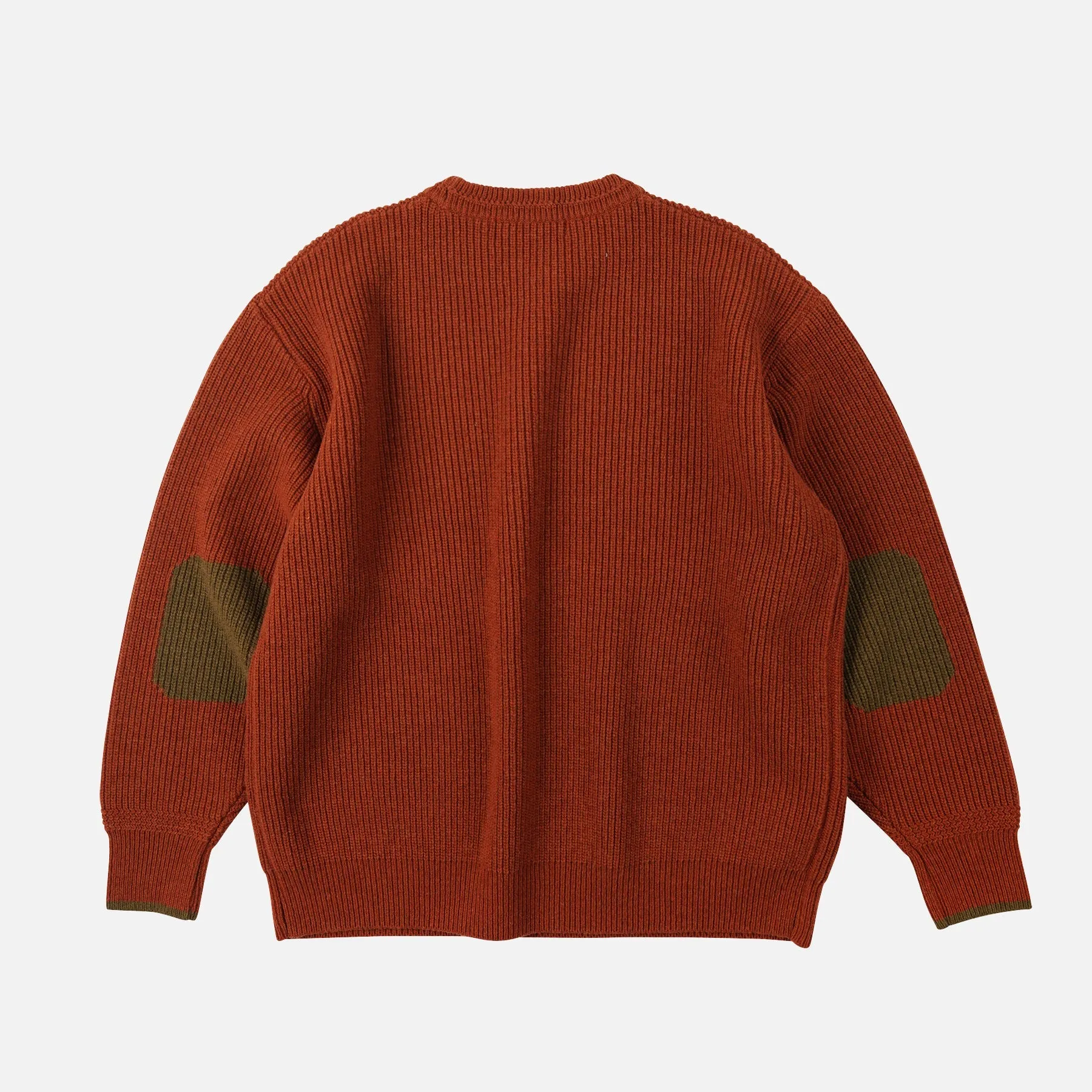 PATCH ROUND PULLOVER KNIT - BRICK sold by FrizmWORKS product image thumbnail 2