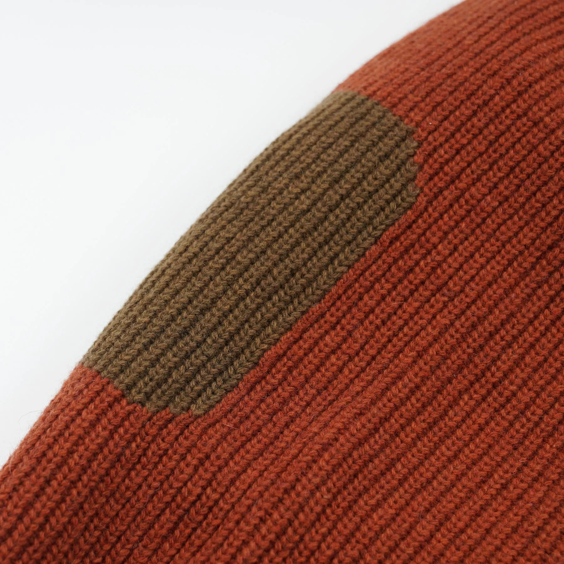 PATCH ROUND PULLOVER KNIT - BRICK sold by FrizmWORKS product image thumbnail 4