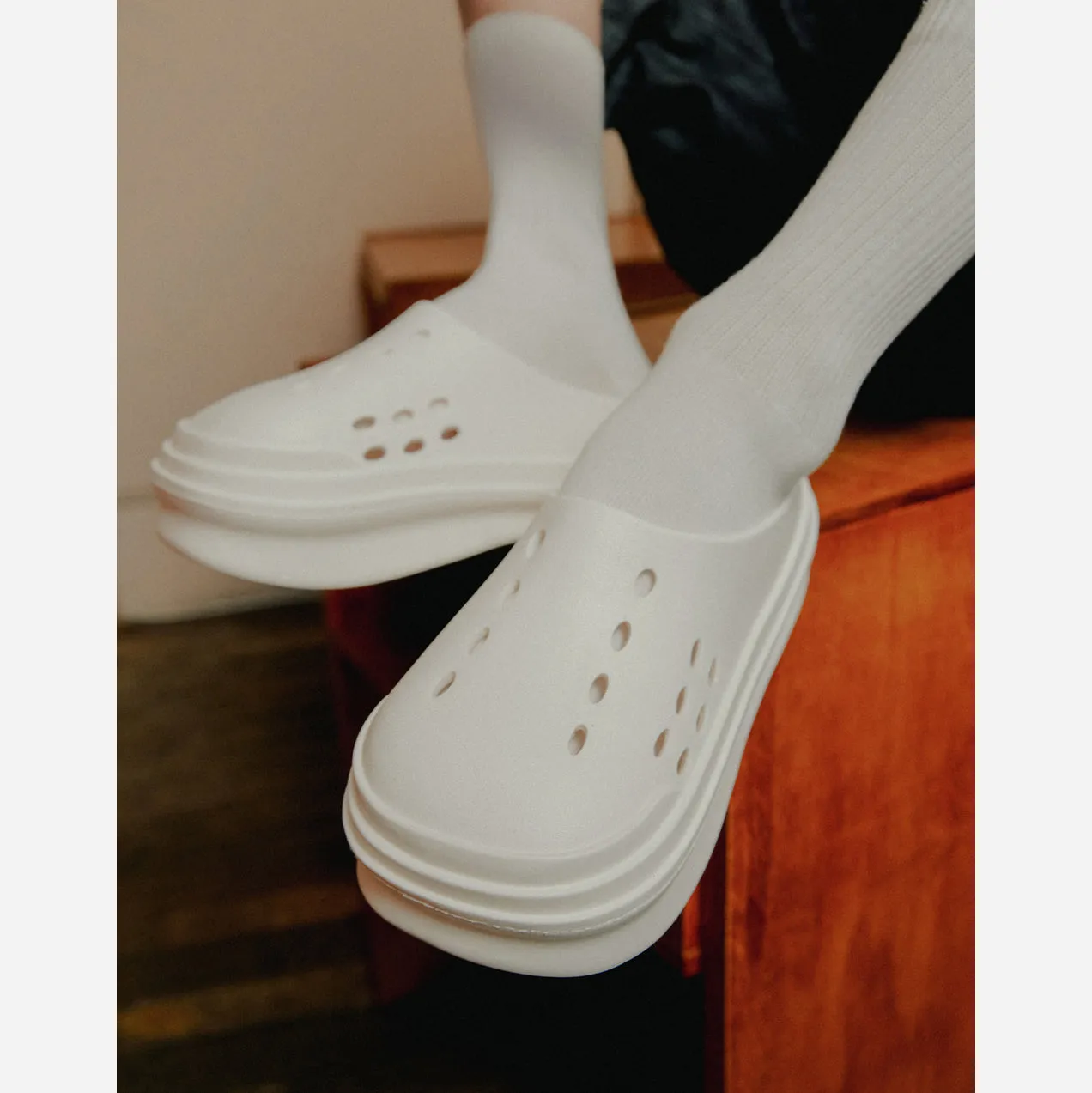 MOUND EVA SANDAL - CREAM sold by FrizmWORKS product image thumbnail 3