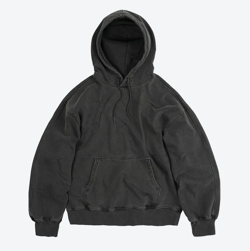 OG PIGMENT DYEING HOODY 002 - CHARCOAL sold by FrizmWORKS