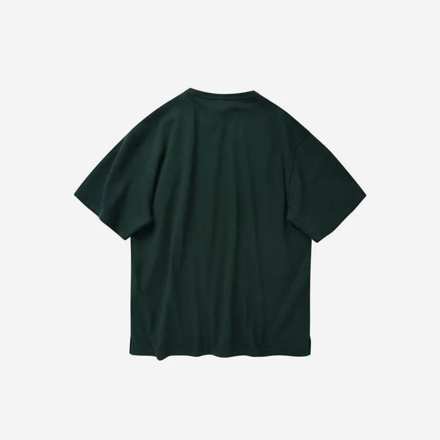 OG DOUBLE RIB OVERSIZED TEE - DARK GREEN sold by FrizmWORKS product image thumbnail 2