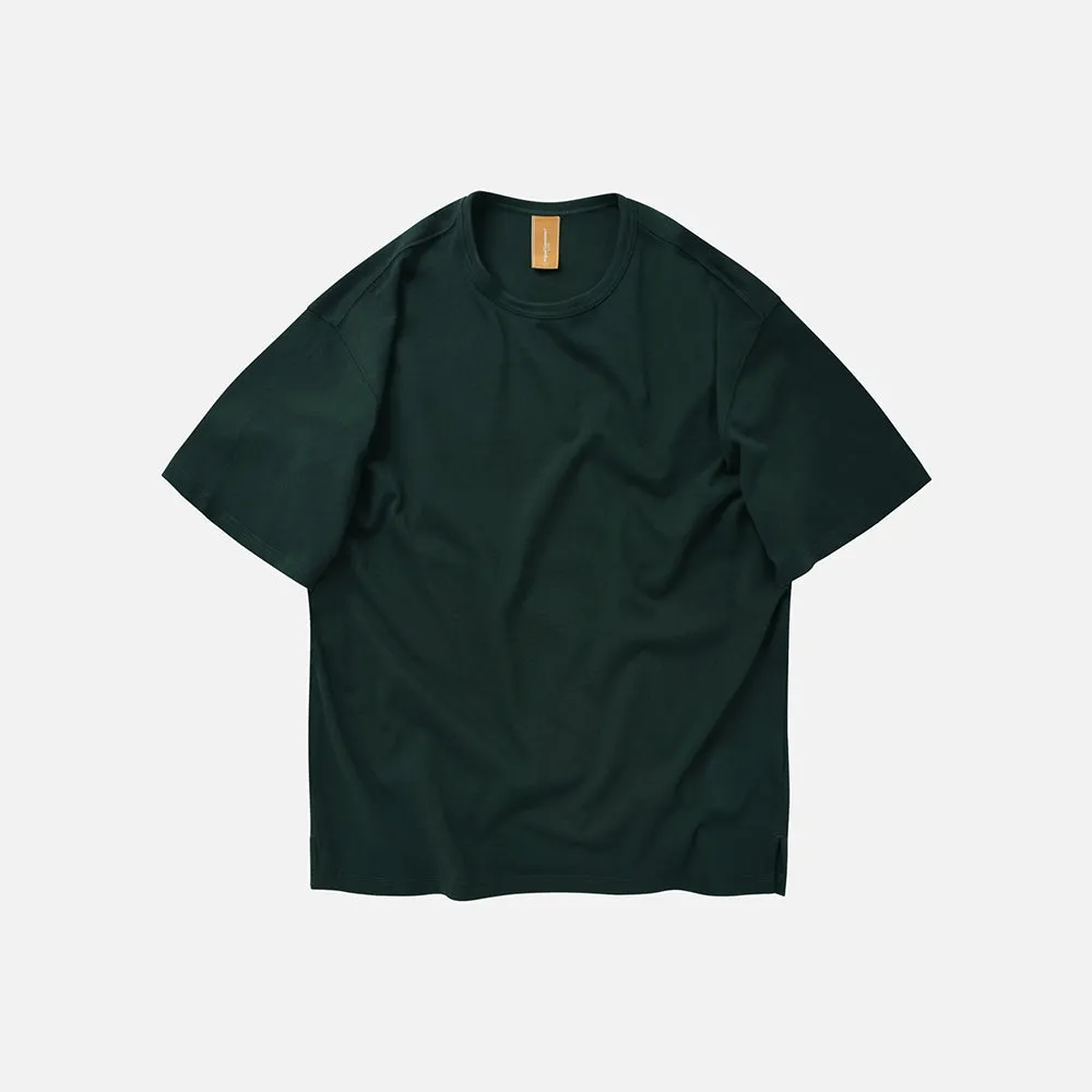 OG DOUBLE RIB OVERSIZED TEE - DARK GREEN sold by FrizmWORKS