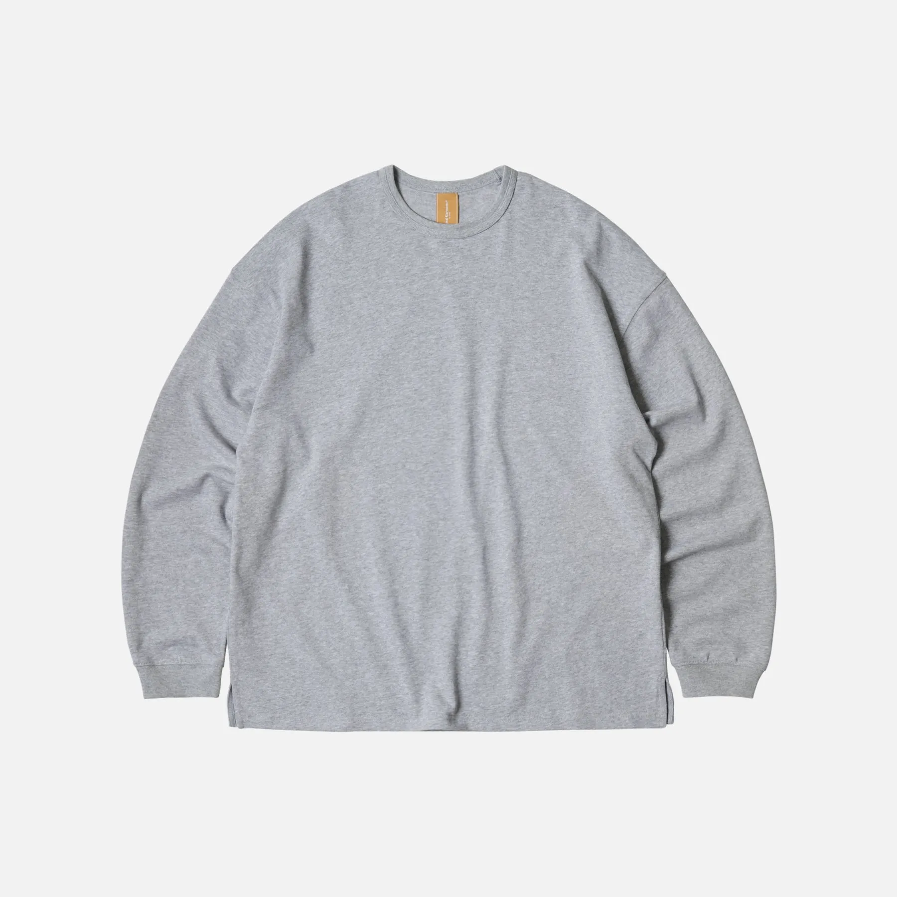OG DOUBLE RIB L/S T-SHIRT - GREY sold by FrizmWORKS