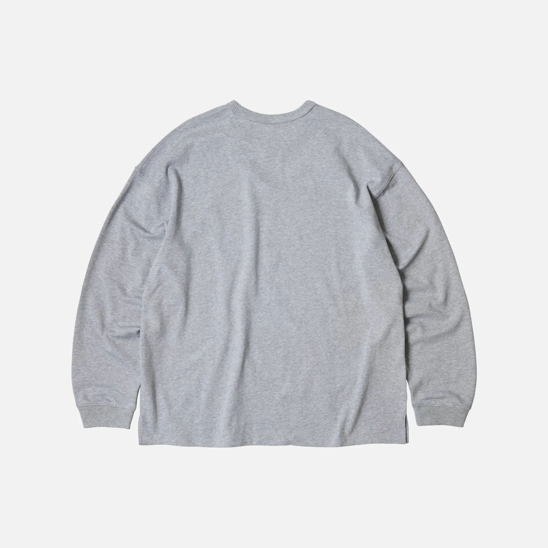OG DOUBLE RIB L/S T-SHIRT - GREY sold by FrizmWORKS product image thumbnail 2