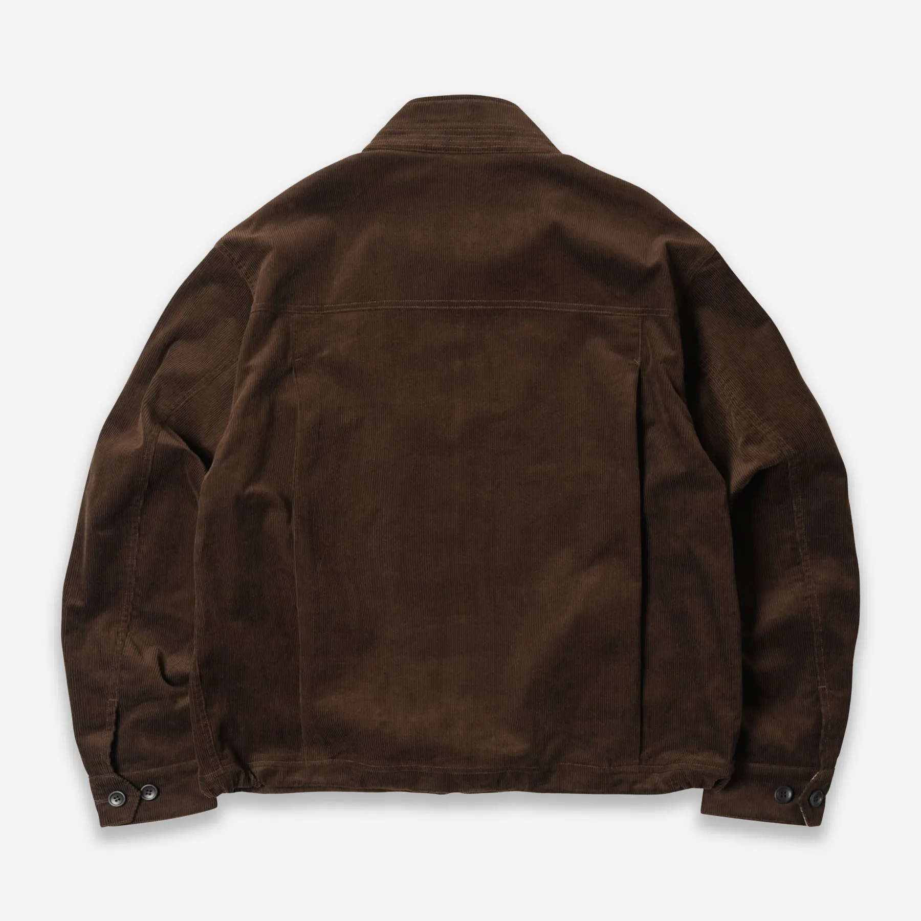 CORDUROY BUDDY HARRINGTON JACKET - BROWN sold by FrizmWORKS product image thumbnail 2