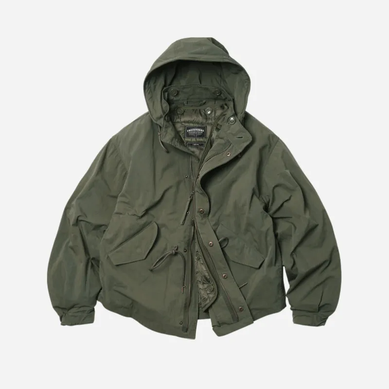 OSCAR SHORT FISHTAIL PARKA JACKET - OLIVE sold by FrizmWORKS