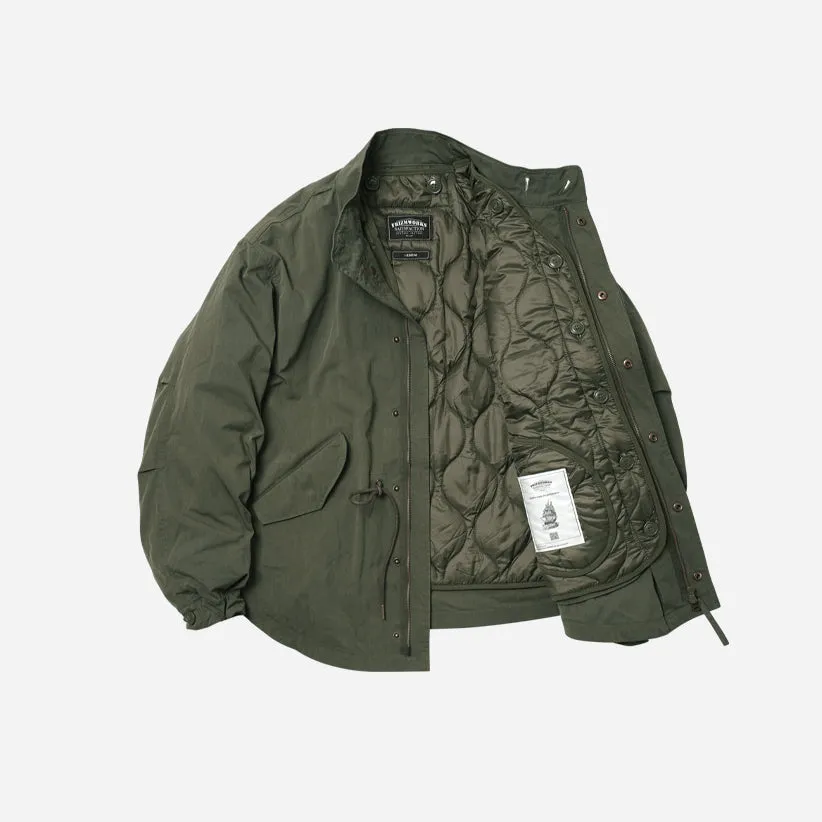 OSCAR SHORT FISHTAIL PARKA JACKET - OLIVE sold by FrizmWORKS product image thumbnail 3
