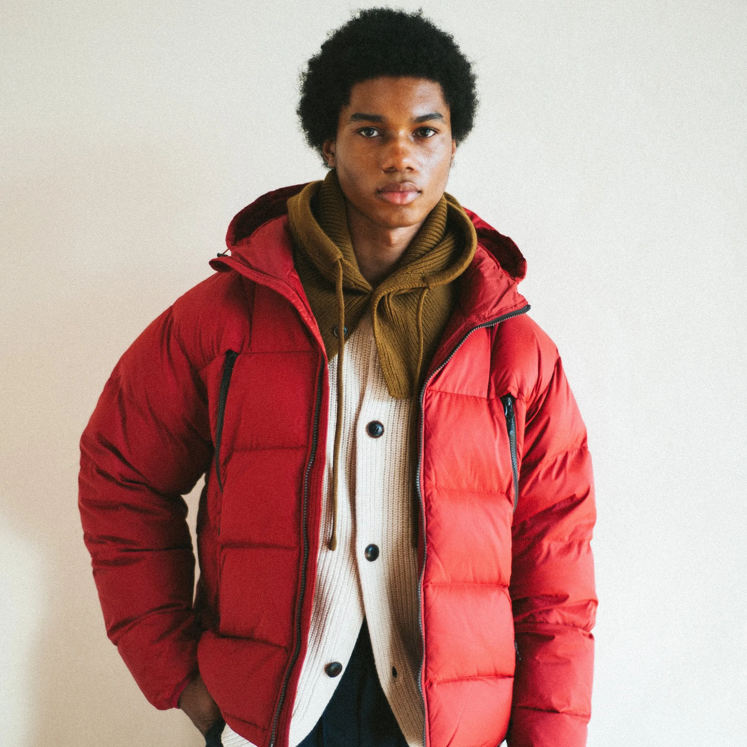 ALTAVIA DOWN JACKET - RED sold by FrizmWORKS product image thumbnail 2