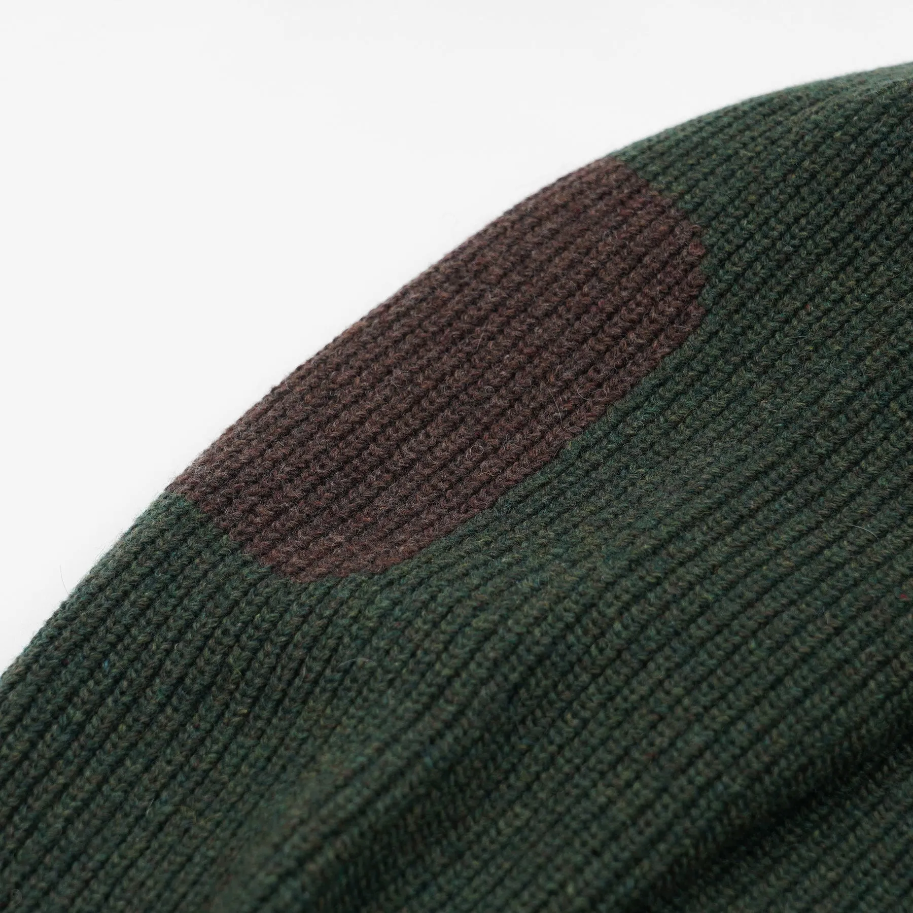 PATCH ROUND PULLOVER KNIT - FOREST GREEN sold by FrizmWORKS product image thumbnail 5