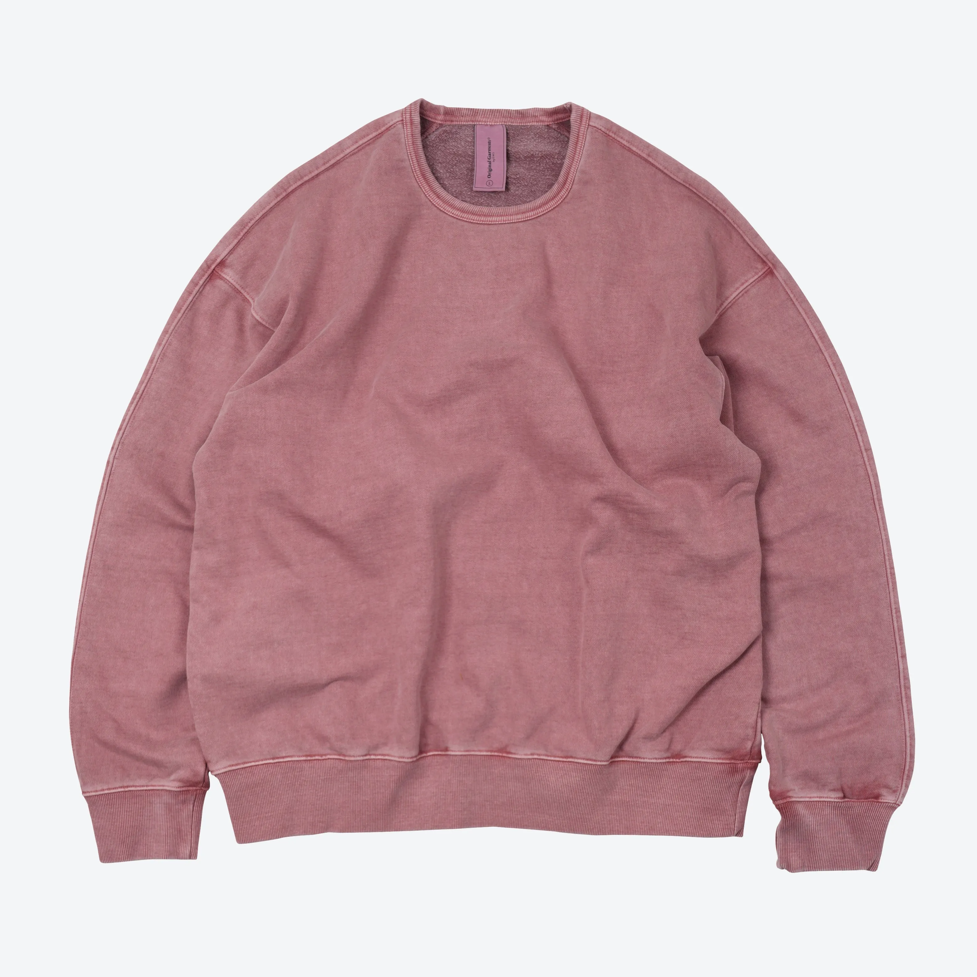 OG PIGMENT DYEING SWEATSHIRT 003 - PINK sold by FrizmWORKS