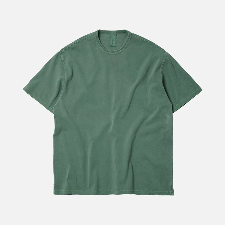 OG PIGMENT DYEING HALF TEE - GREEN sold by FrizmWORKS