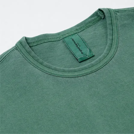 OG PIGMENT DYEING HALF TEE - GREEN sold by FrizmWORKS product image thumbnail 3