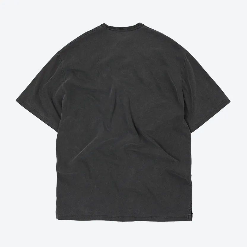 OG PIGMENT DYEING HALF TEE - CHARCOAL sold by FrizmWORKS product image thumbnail 2